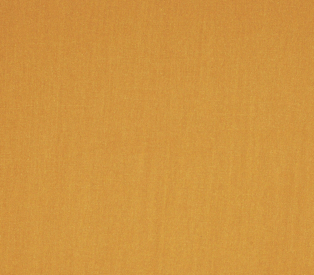 KARRYGUL LIBECCIO HØRSTOF – LÆRREDSVÆVET, EKSTRA BRED (270 CM)