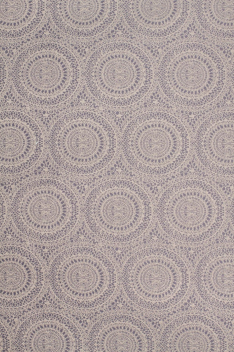 SANDBEIGE BLONDE PÅ MØRKEBRUN LILLY JACQUARD MØBELSTOF – BLONDEMØNSTER