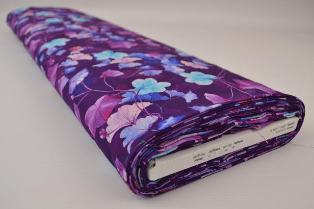 LILLA HØR MED BLOMSTERPRINT – ROSA & BLÅ – på rulle