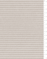 ECRU FLØJL MØBELSTOF – 5 MM JERNBANEFØJL