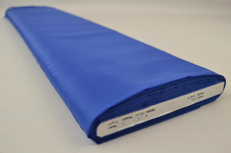 BLÅ POLYESTER FOER – GLAT, LET & LET GLANS