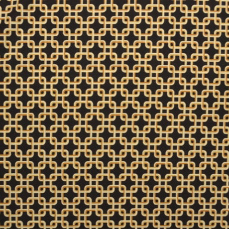 MØRKEBRUN LYCRA – KÆDEPRINT, 4-VEJS STRÆK & HURTIGTØRRENDE