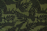 GRØN LYCRA – LEOPARD & PALMER, 4-VEJS STRÆK & HURTIGTØRRENDE
