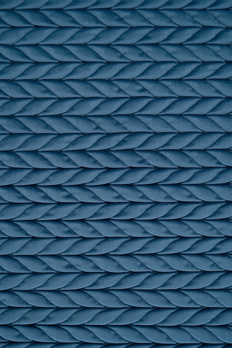 MÆTTET PETROLBLÅ MAGIC DELUXE P301 – QUILTET VELOUR MED FIN FLETNING