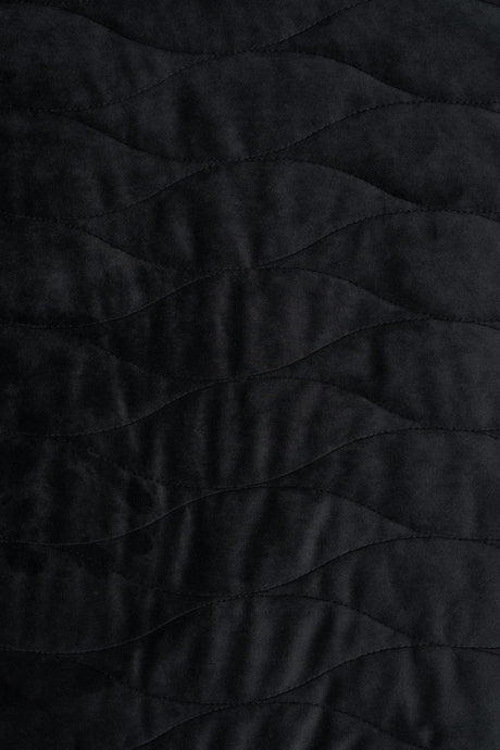 MAT NATSORT MAGIC VELVET 3D – QUILTET VELOUR MED BØLGEMØNSTER