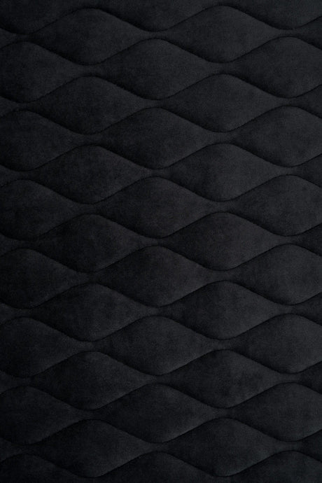 MAT NATSORT MAGIC VELVET 3D – QUILTET VELOUR MED BLADMØNSTER