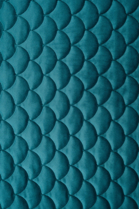 DYB LAGUNETURKIS MAGIC VELVET 3D – QUILTET VELOUR MED SKÆLMØNSTER