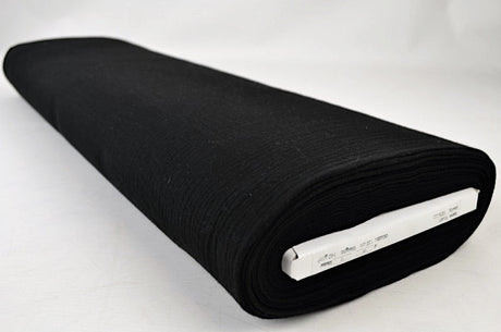 SORT DOUBLE GAUZE MUSSELIN – BLØD & ÅNDBAR