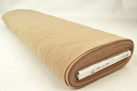 BEIGE DOUBLE GAUZE MUSSELIN – BLØD & ÅNDBAR