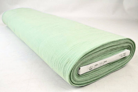 MINTGRØN DOUBLE GAUZE MUSSELIN – BLØD & ÅNDBAR
