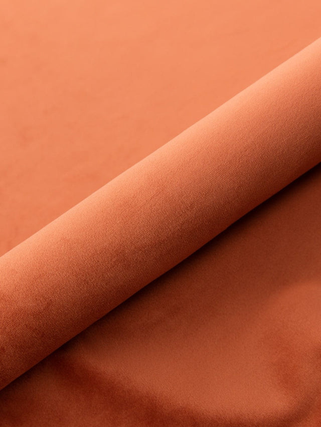 KORALORANGE LET OG SLIDSTÆRK MØBELVELOUR