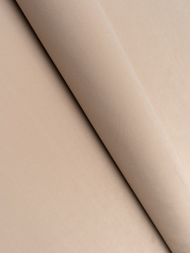VARM BEIGE LET OG SLIDSTÆRK MØBELVELOUR