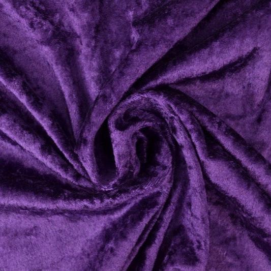 LILA NERVÖS VELOUR – STICKAD, STRETCHIG &amp; GLANSIG HÖST