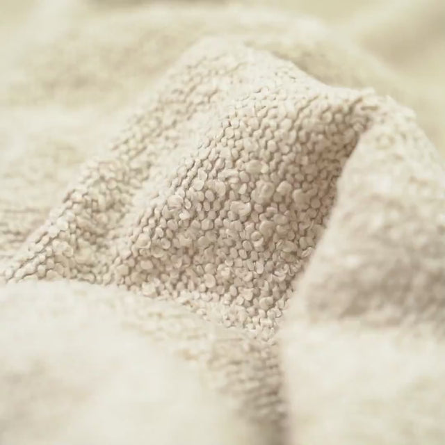 BLØD BLUSHROSA BALOO BOUCLÉ MØBELSTOF – TEDDY-STRUKTUR & EKSTREM SLIDSTYRKE