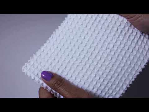 RÅHVID VAFFEL PIQUÉ – ABSORBERENDE & HURTIGTTØRRENDE