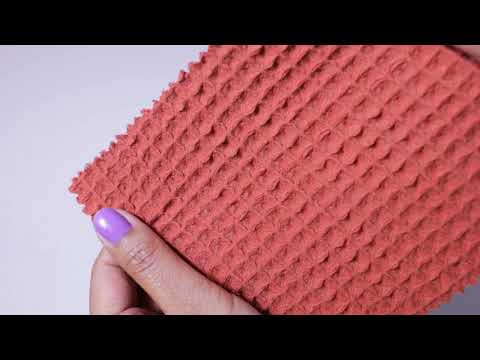 KOBBER VAFFEL PIQUÉ – ABSORBERENDE & HURTIGTTØRRENDE