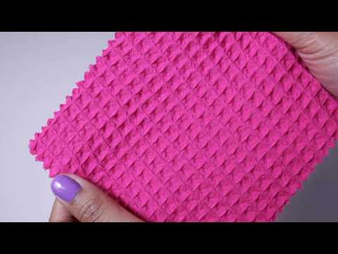 PINK VAFFEL PIQUÉ – ABSORBERENDE & HURTIGTTØRRENDE