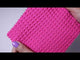 PINK VAFFEL PIQUÉ – ABSORBERENDE & HURTIGTTØRRENDE