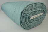 VINTAGE GRØN QUILT STOF MED VATTERET BAGSIDE
