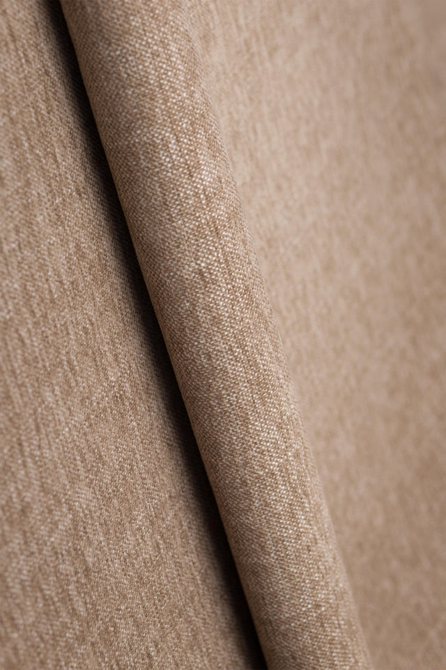 VARM CHAMPIGNONBEIGE RAMI CHENILLE MØBELSTOF – KRAFTIG & BLØD