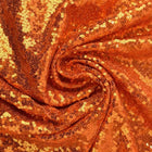 ORANGE PAILLETSTOF