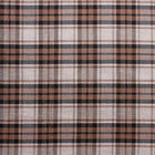 BEIGE-BRUN SKOTSKTERN TARTAN MØBELSTOF