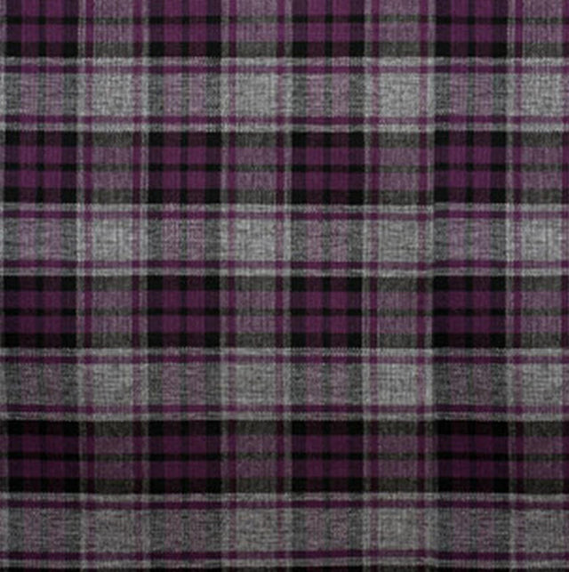 BLOMMELILLA SKOTSKTERN TARTAN MØBELSTOF – SKOTSKTERNET & ØKO-TEX