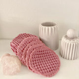 PINK VAFFEL PIQUÉ – ABSORBERENDE & HURTIGTTØRRENDE