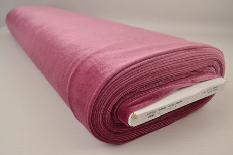 ROSA VELOUR MED STRÆK