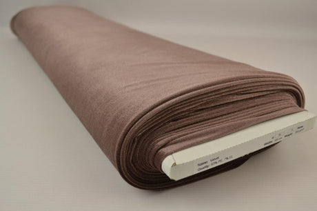 TAUPE VELOUR MED STRÆK