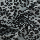 VISKOSE STOF MED LEOPARDPRINT