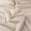 Semi-transparent voile i linnedlook, Sand — gardinstof i fuld bredde
