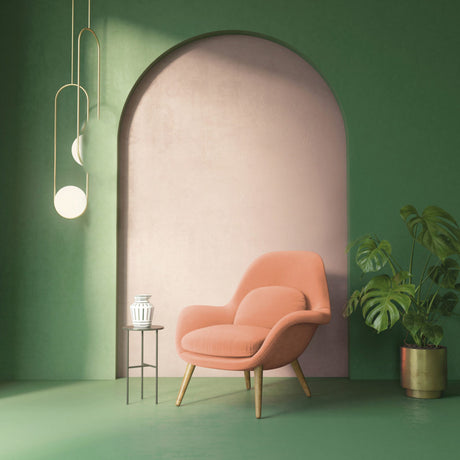 BEIGE TYK MAT VELOUR MØBELSTOF MED FLEECEBAGSIDE