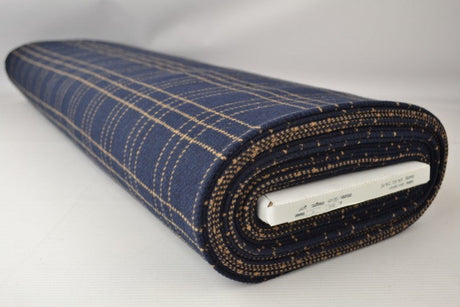 NAVY TERNET TWEED