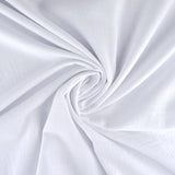 HVID BOMULDS-VOILE – LET, LUFTIG & SEMI-TRANSPARENT