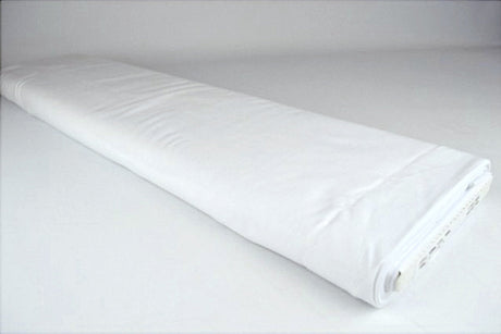 HVID BOMULDS-VOILE – LET, LUFTIG & SEMI-TRANSPARENT