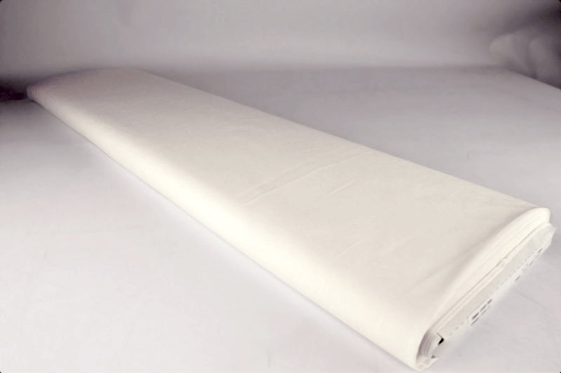 RÅHVID BOMULDS-VOILE – LET, LUFTIG & SEMI-TRANSPARENT