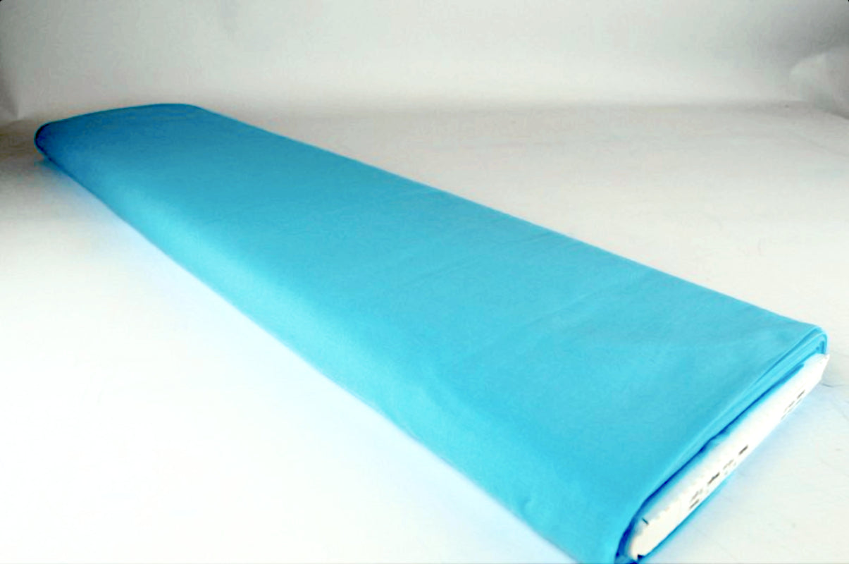 AQUA BOMULDS-VOILE – LET, LUFTIG & SEMI-TRANSPARENT