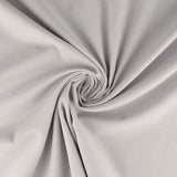 SØLVGRÅ BOMULDS-VOILE – LET, LUFTIG & SEMI-TRANSPARENT