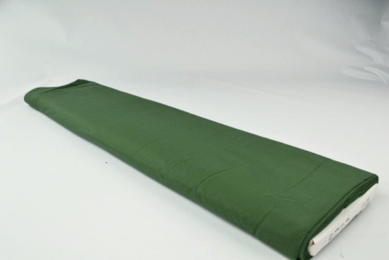 MØRKEGRØN BOMULDS-VOILE – LET, LUFTIG & SEMI-TRANSPARENT