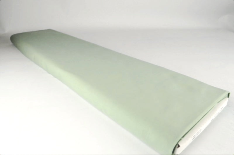 VINTAGE GRØN BOMULDS-VOILE – LET, LUFTIG & SEMI-TRANSPARENT
