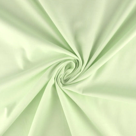 MINT GRØN BOMULDS-VOILE – LET, LUFTIG & SEMI-TRANSPARENT