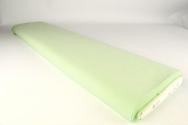 MINT GRØN BOMULDS-VOILE – LET, LUFTIG & SEMI-TRANSPARENT