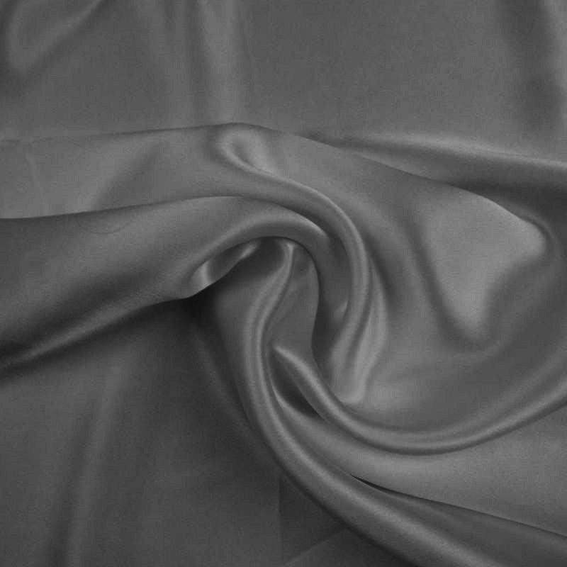 SILK SATIN GREY