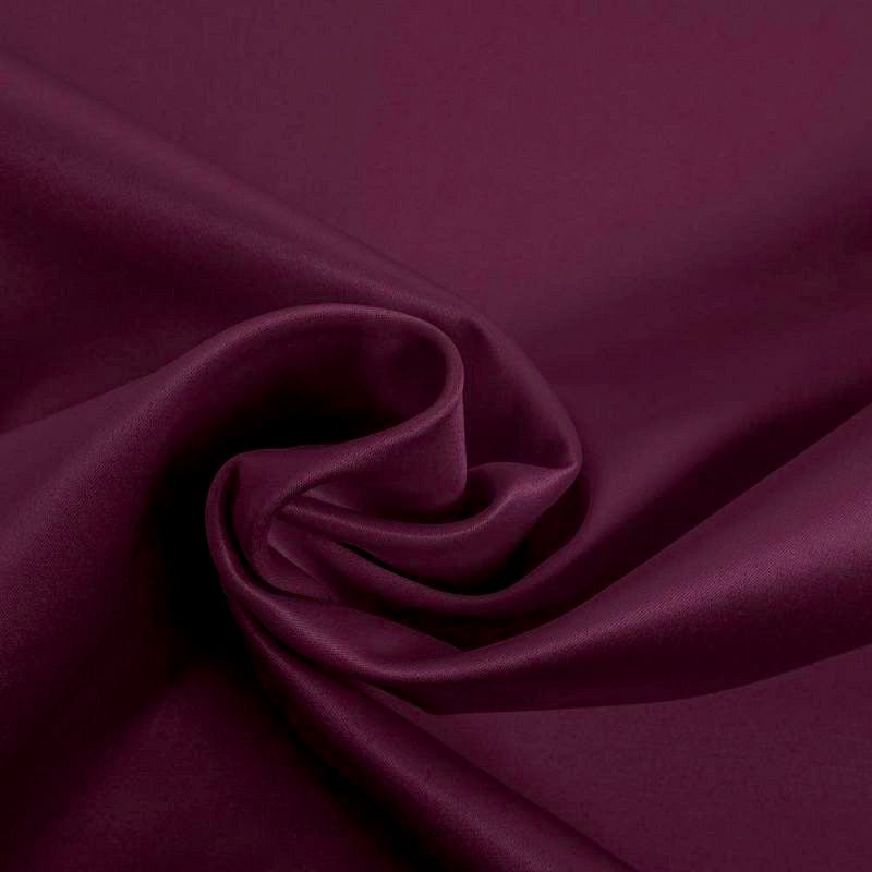 SELENA HEAVY WEDDING SATIN PLUM