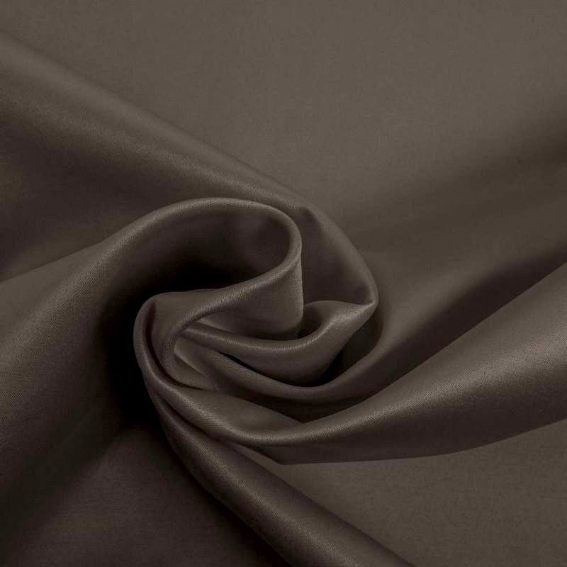 SELENA HEAVY WEDDING SATIN WARM STONE GREY