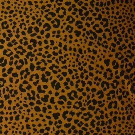 G&M Bomuldsjersey OKKERBRUN BOMULDSJERSEY M. LEOPARD PRINT