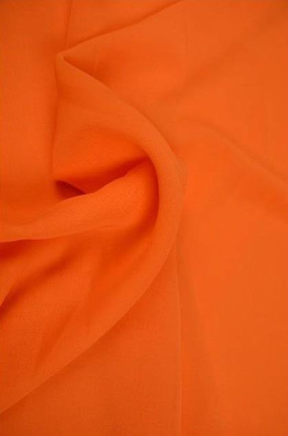 G&M Chiffon ORANGE CHIFFON