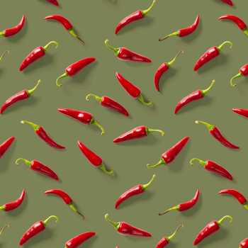 CANVAS DIGITAL PEPPERS - PICKLE