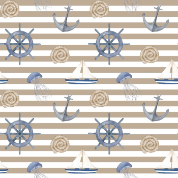 CANVAS DIGITAL SAIL AWAY - SAND